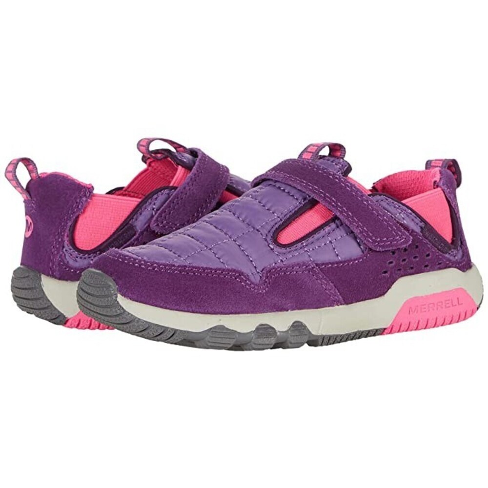 Merrell Free Roam Hut Moc MK165223 Sneaker Girls US 7 Purple Casual Shoes ZAP828